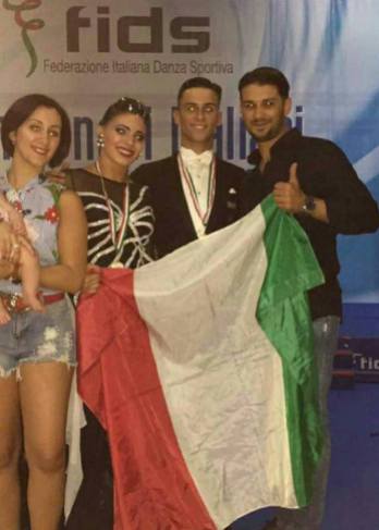 i campioni italiani 2017 danze standard Chianese _Palmieri